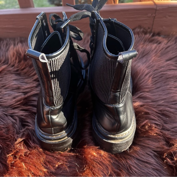 Envy Combat/Biker Boots - Picture 11 of 13